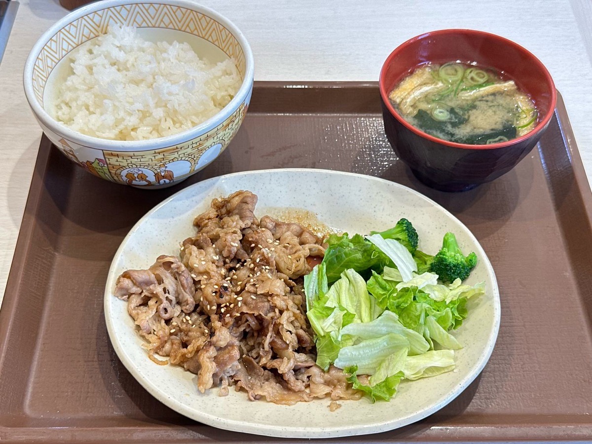 sukiya-gyuyakiniku-teishoku-005.jpg すき家 牛カルビ焼肉定食 005.
