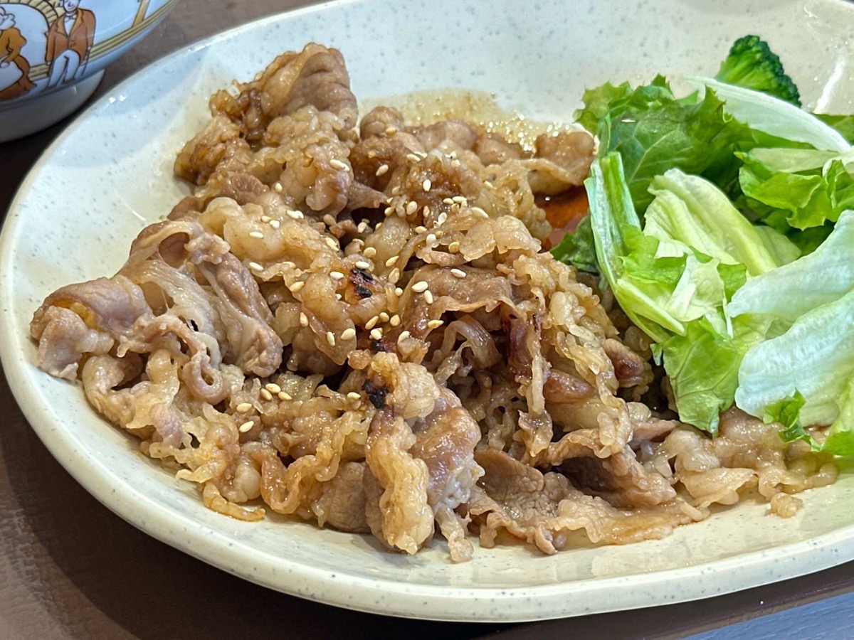 sukiya-gyuyakiniku-teishoku-011.jpg すき家 牛カルビ焼肉定食 011.