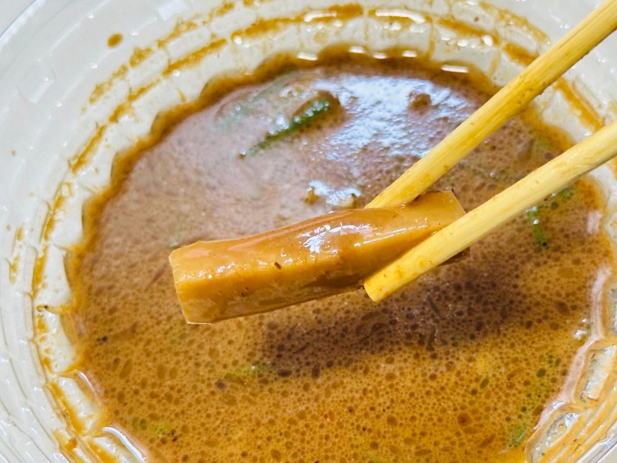 711-tomita-tsukemen-029.jpg セブンイレブン とみ田監修 濃厚豚骨魚介冷しつけ麺 029.