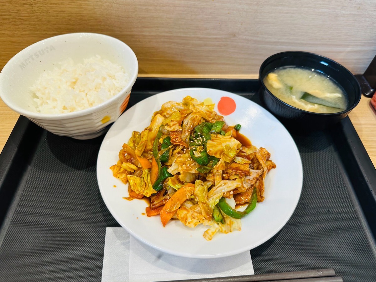 matsuya-hoikoro-000.jpg 松屋 回鍋肉定食 000.