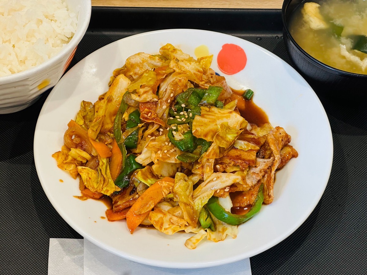 matsuya-hoikoro-005.jpg 松屋 回鍋肉定食 005.
