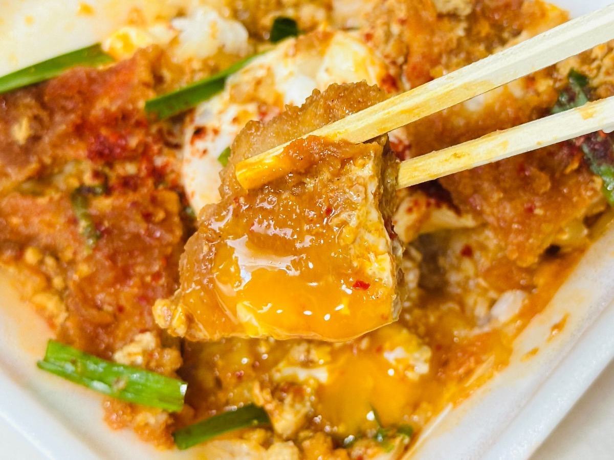 かつや 赤辛カツ丼 017.