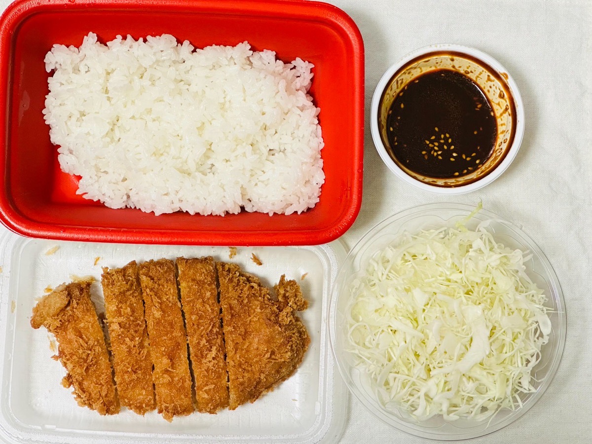 松のや 味噌ロースかつ定食 005.