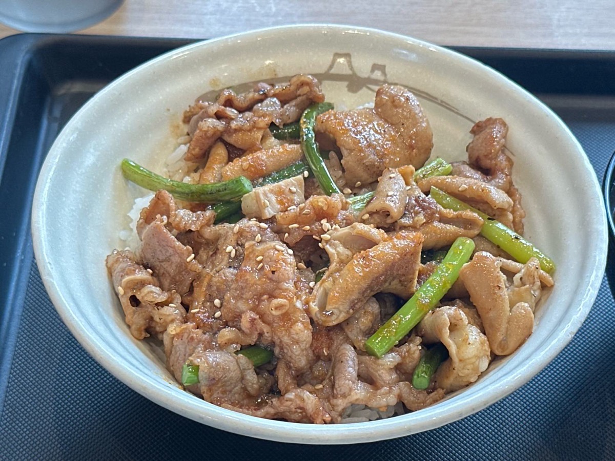 松屋 カルビホルモン丼 003.