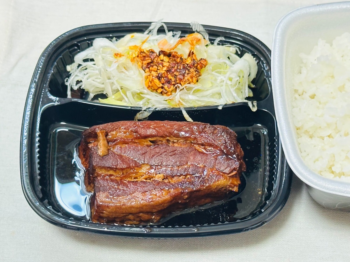 吉野家 厚切り豚角煮定食 021.