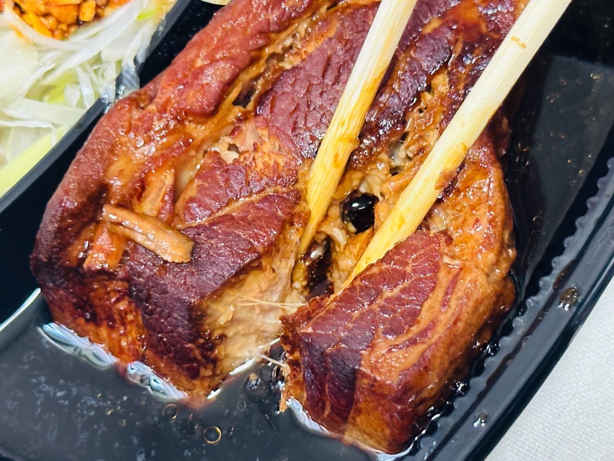 吉野家 厚切り豚角煮定食 022.