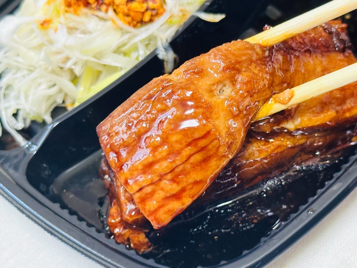 吉野家 厚切り豚角煮定食 023.