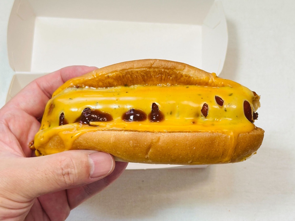 バーガーキング BBQ＆チーズホットドッグ 013.