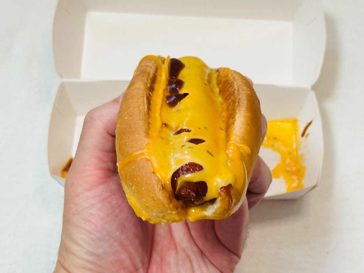 バーガーキング BBQ＆チーズホットドッグ 014.