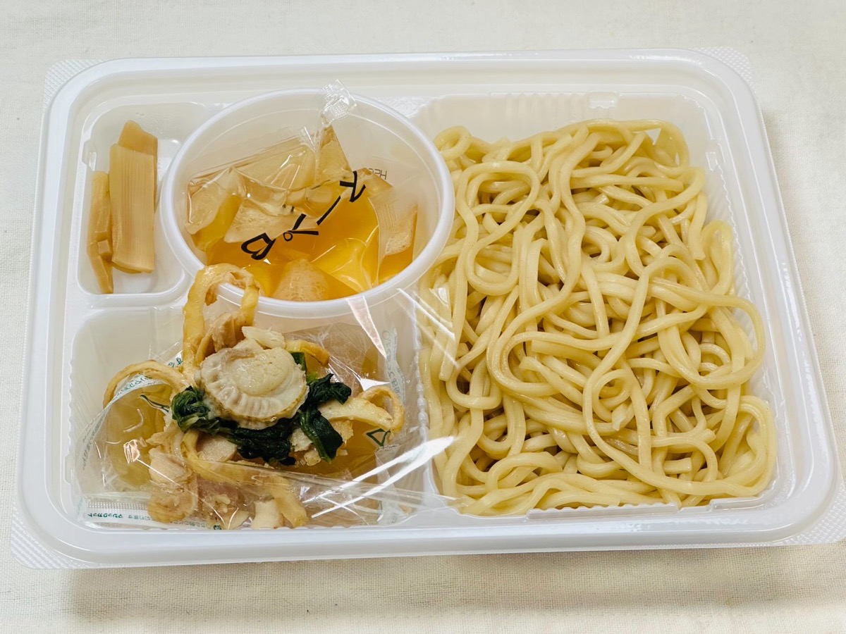 ファミリーマート ほたて日和監修 帆立と鰹の昆布水つけ麺 009.