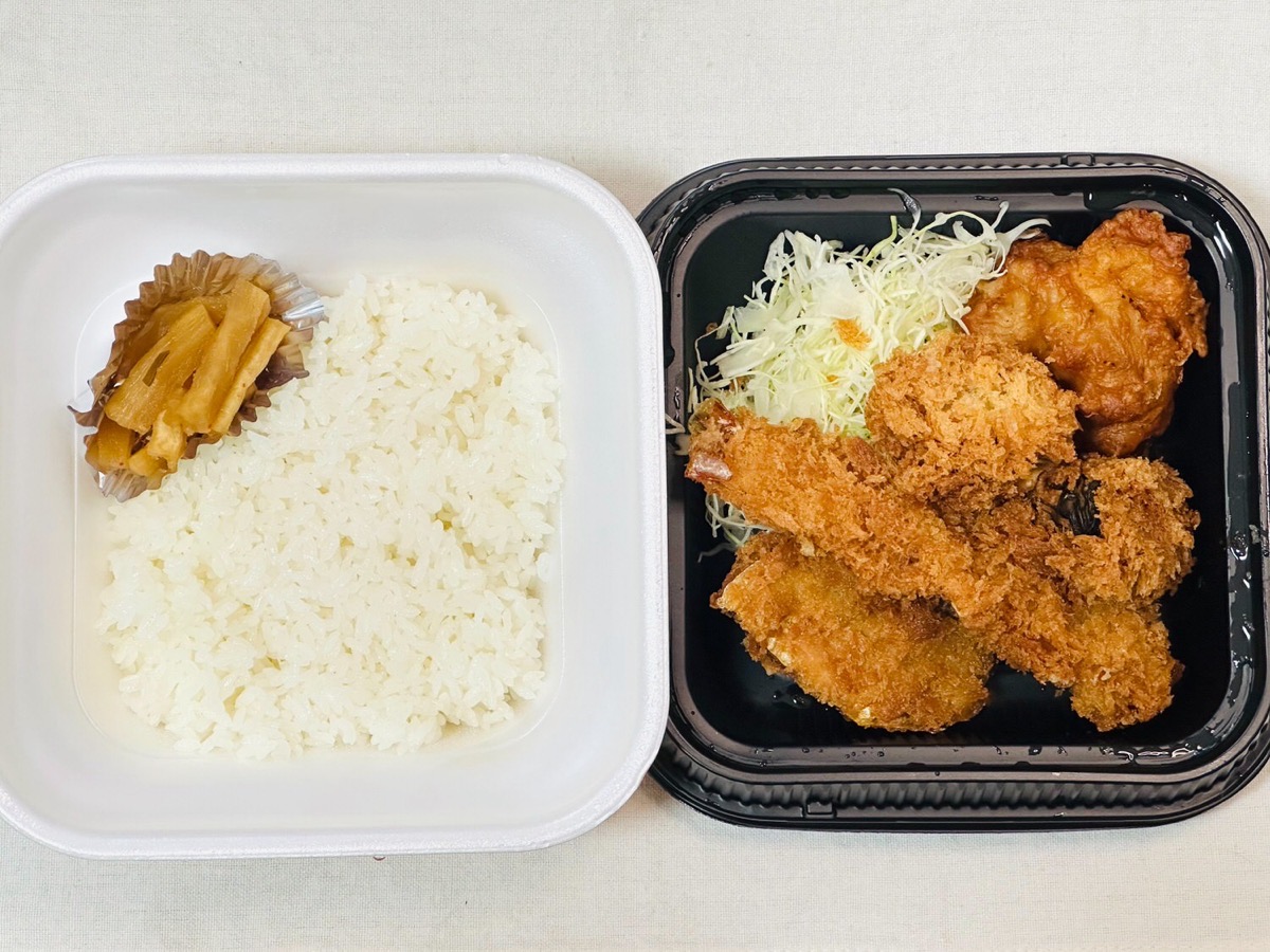 かつや 秋の海鮮フライ定食 004.
