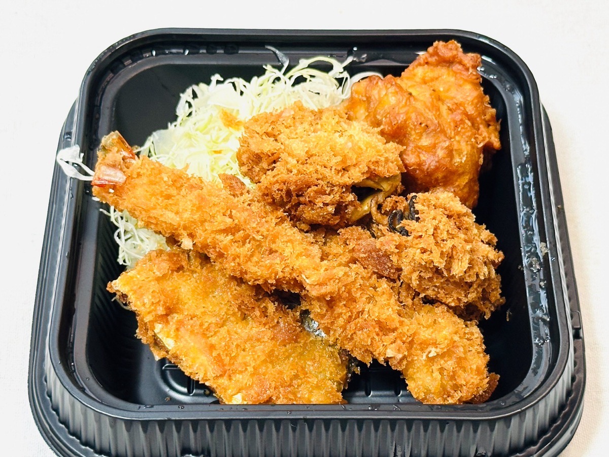 かつや 秋の海鮮フライ定食 008.