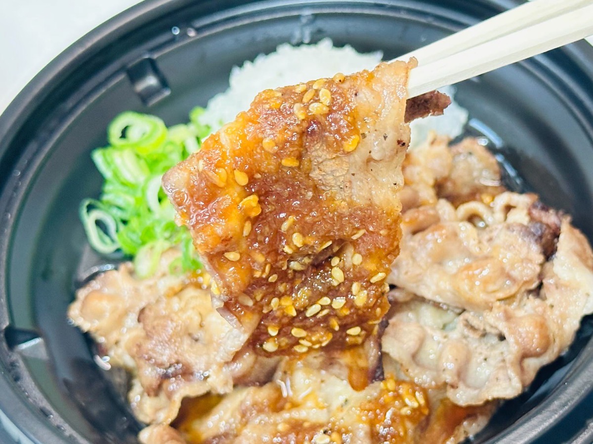 松屋 牛焼肉定食 018.