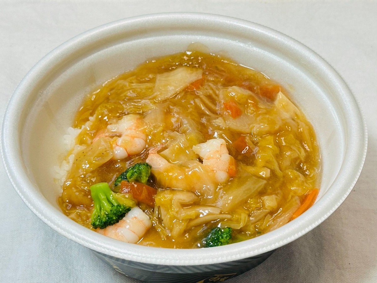すき家 エビ中華丼 007.