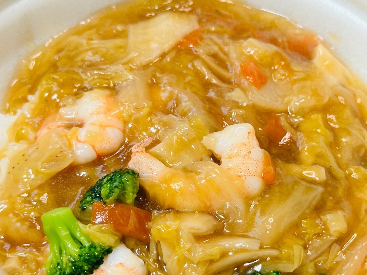すき家 エビ中華丼 009.