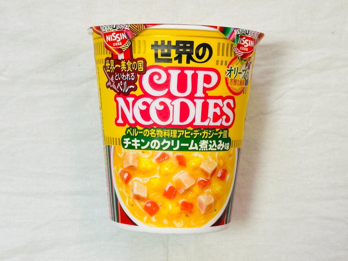カップヌードル ペルー式チキンのクリーム煮込み味 001.