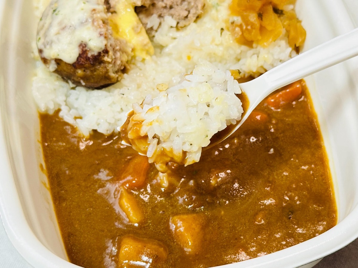 sukiya-humburg-curry-028.jpg すき家 チーズインハンバーグカレー 028.