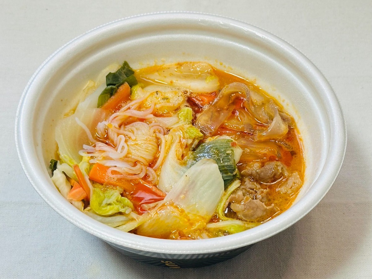 sukiya-mala-nabe-029.jpg すき家 牛・胡麻麻辣湯鍋定食 029.