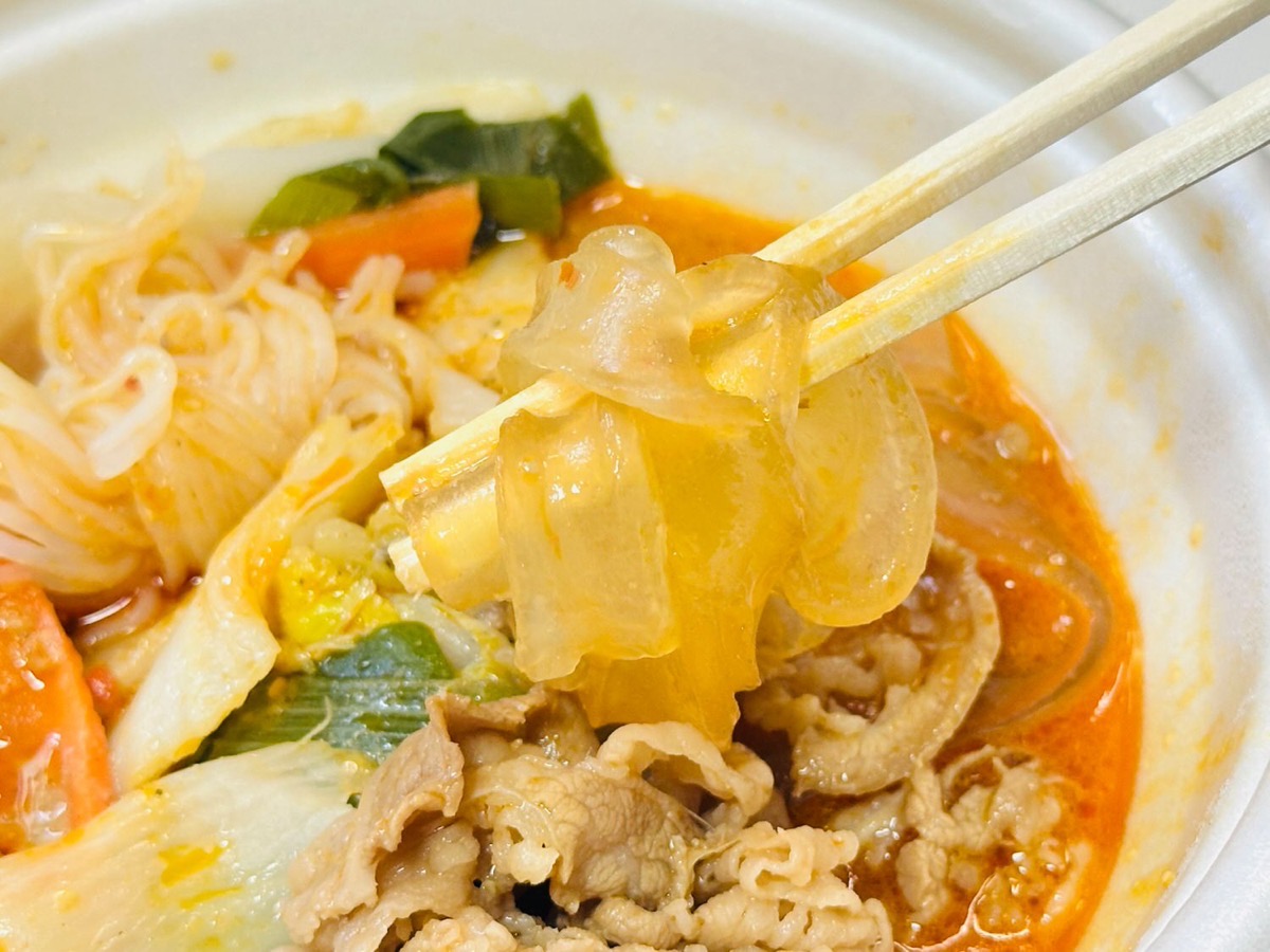 sukiya-mala-nabe-038.jpg すき家 牛・胡麻麻辣湯鍋定食 038.