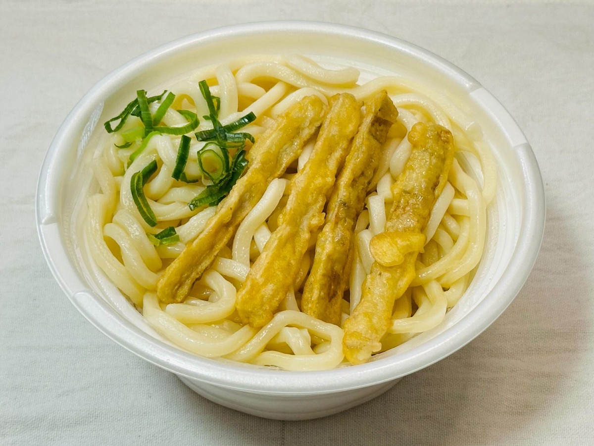 セブンイレブン ごぼう天うどん 014.