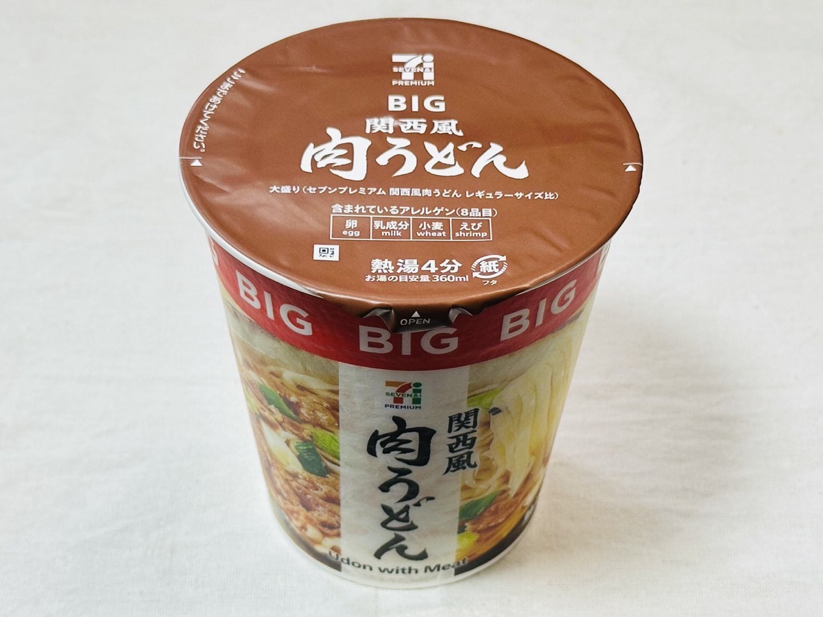 セブンイレブン 関西風肉うどん BIG 006.