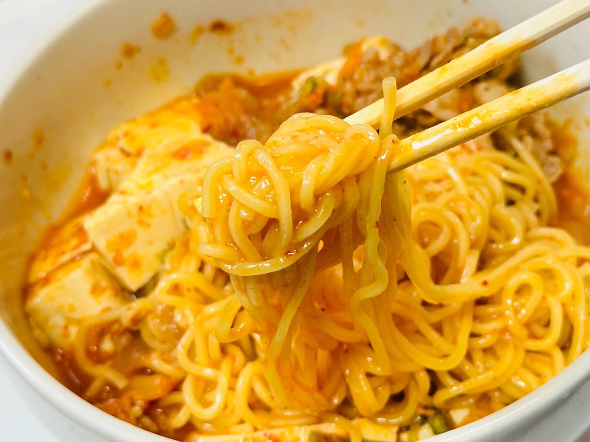松屋 牛豆腐キムチチゲ ラーメン 011.
