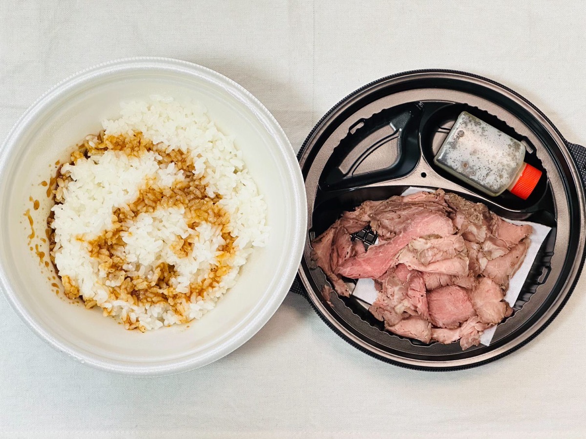 すき家 ローストビーフ丼 009.