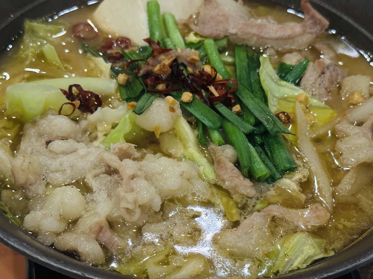 ガスト 博多明太もつ鍋 006.