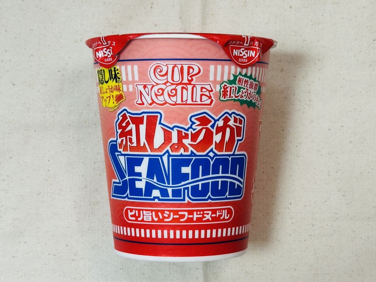 カップヌードル 紅しょうがシーフード 001.
