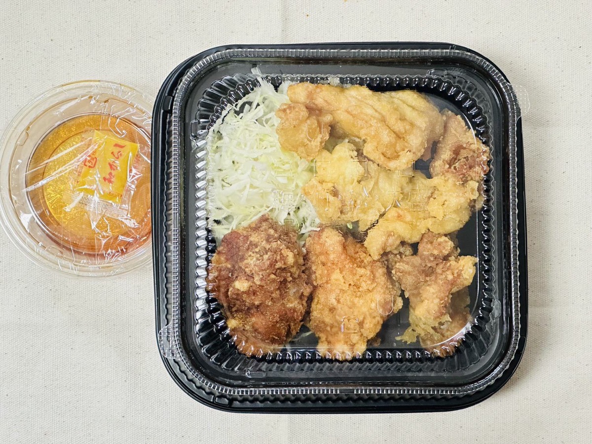 からやま とり天合盛り定食 001.