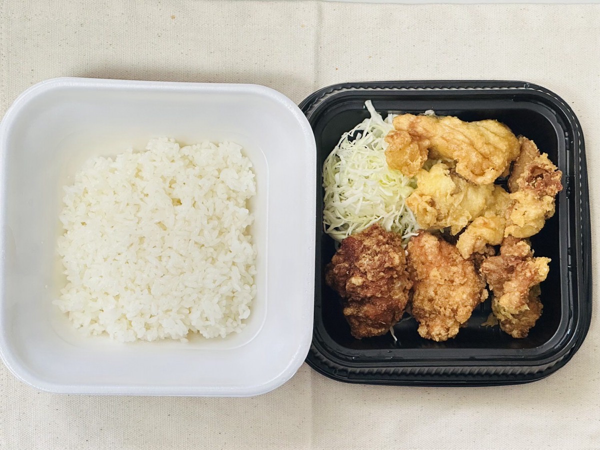 からやま とり天合盛り定食 015.