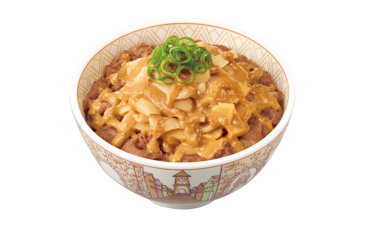 Sukiya takenoko gyudon 003.