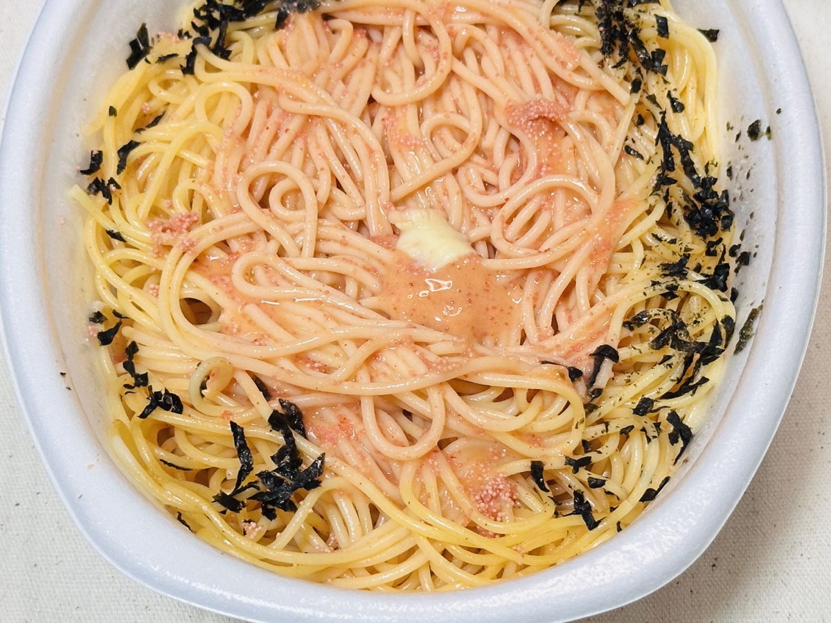 ファミリーマート 大盛 明太子スパゲティ 019.