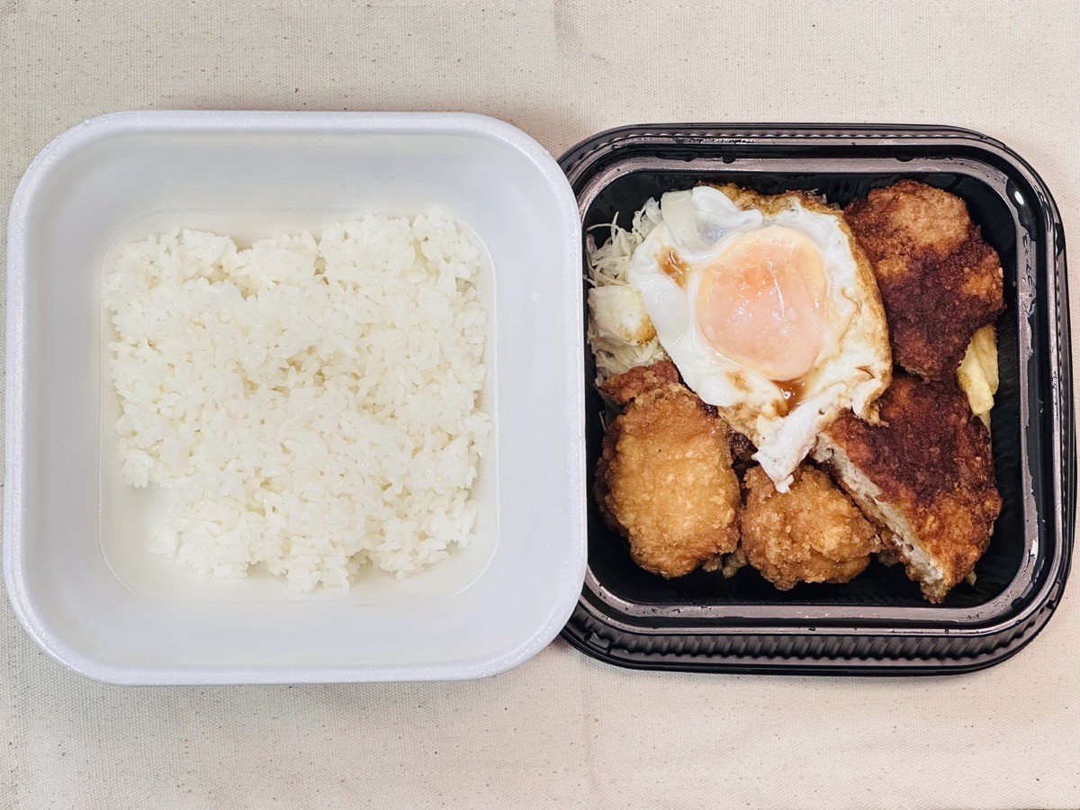 豚メンチからあげ盛り006.