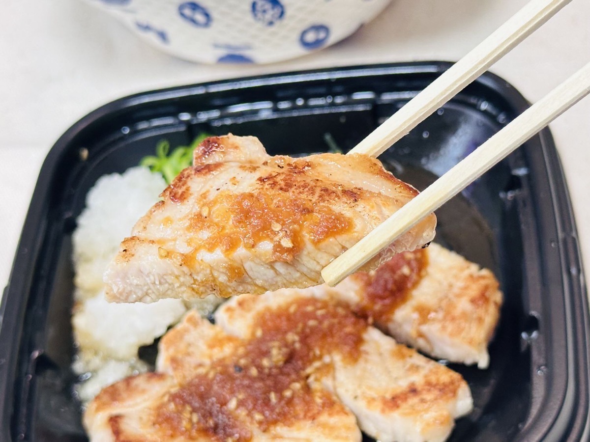 松屋 豚ロースグリル定食 018.