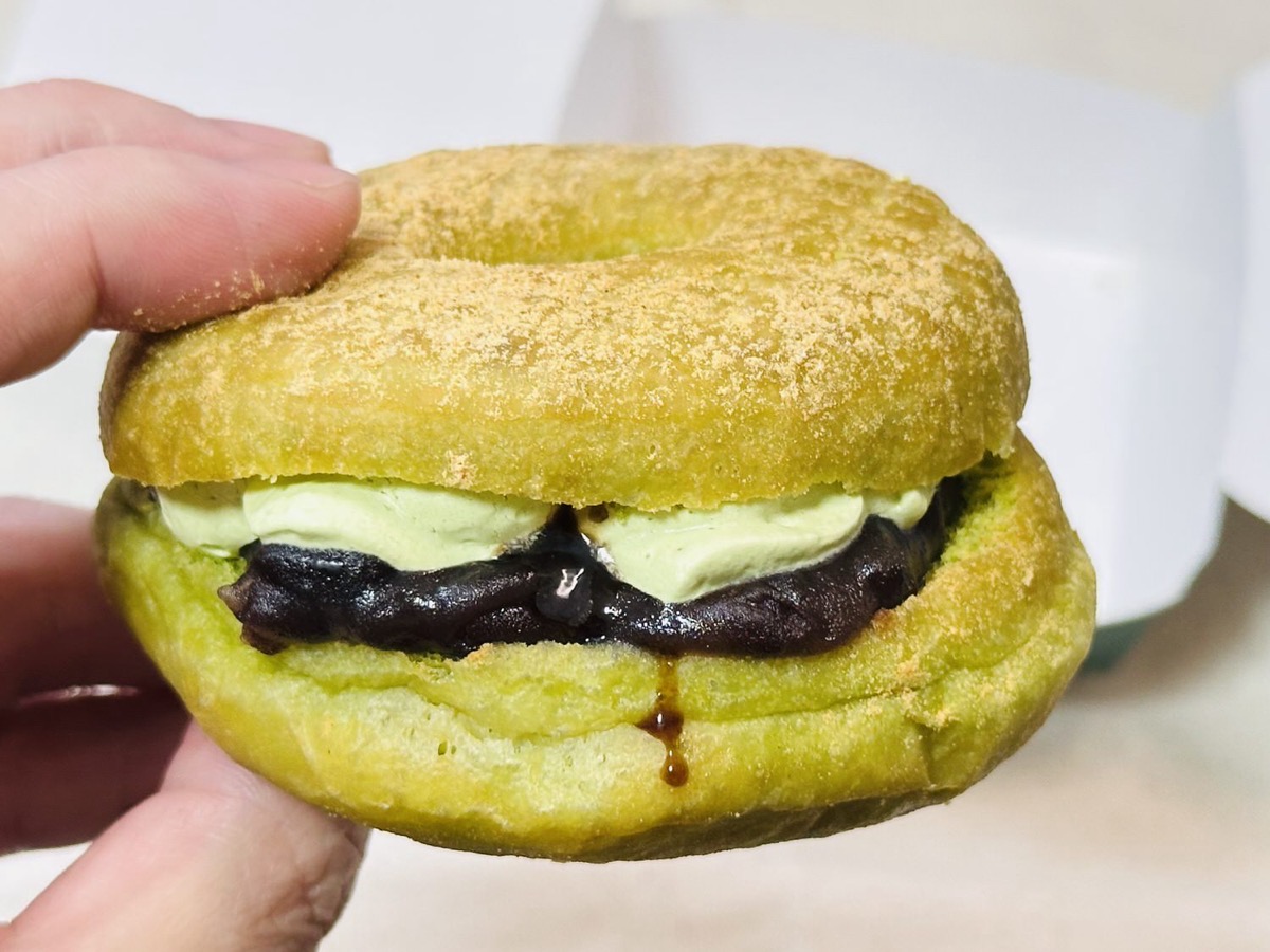 ミスタードーナツ ドら抹茶 つぶあん華ホイップ 012.