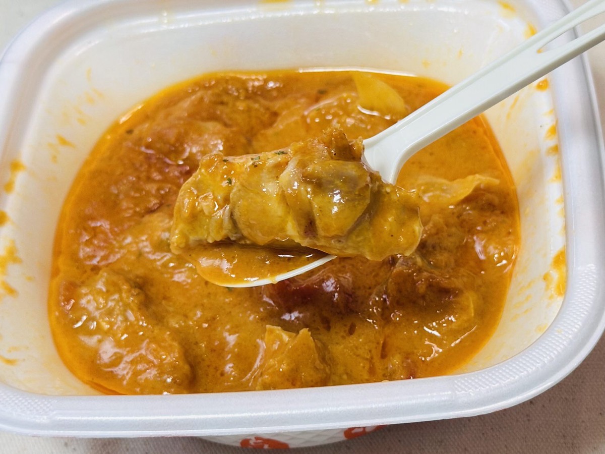 松屋 バターチキンカレー 015.