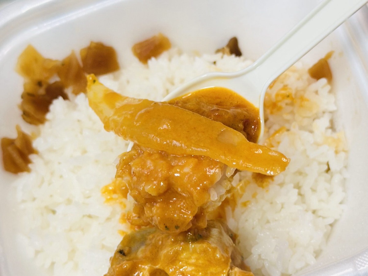松屋 バターチキンカレー 022.