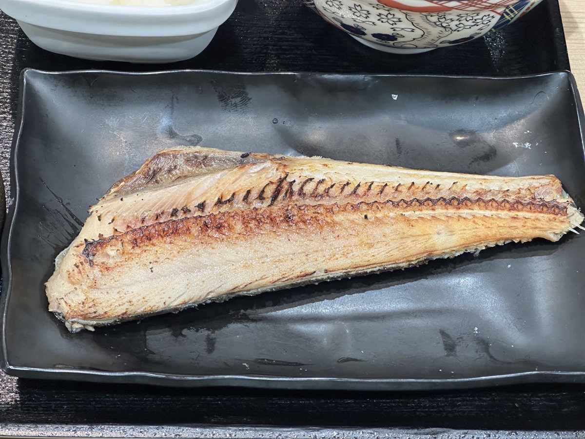 吉野家 牛ほっけ定食 006.
