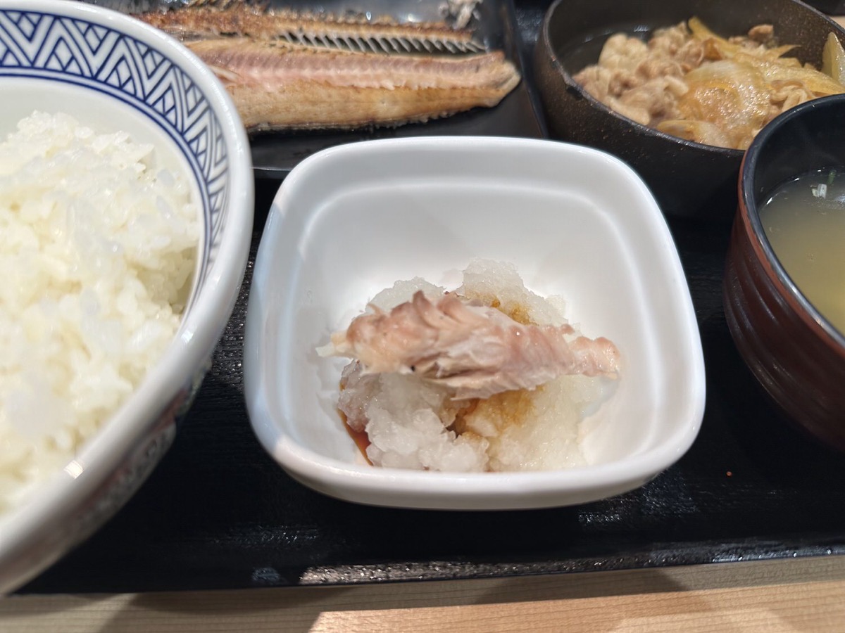 吉野家 牛ほっけ定食 012.