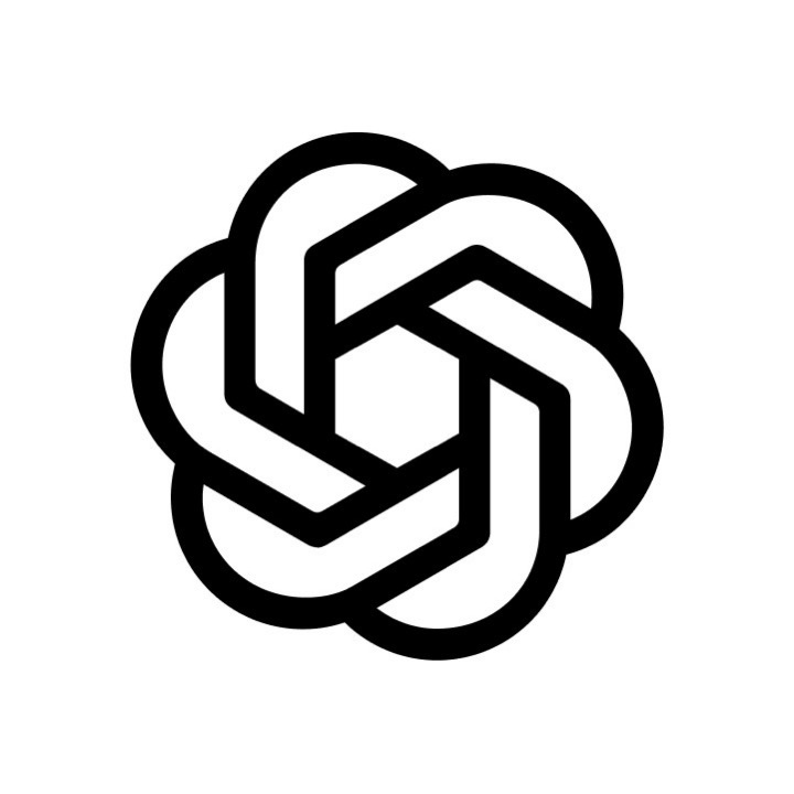 OpenAI black monoblossom.