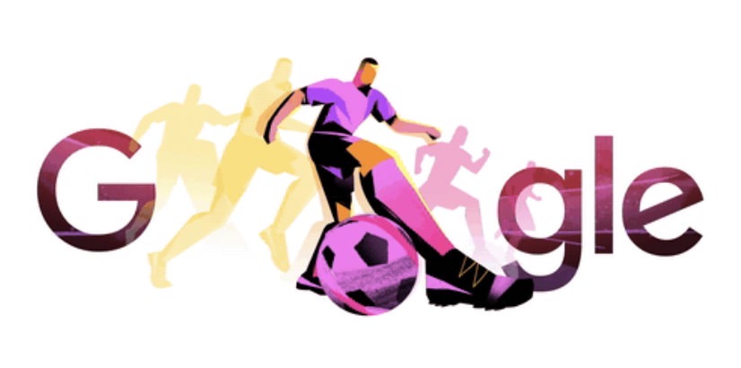 Google logo step over.