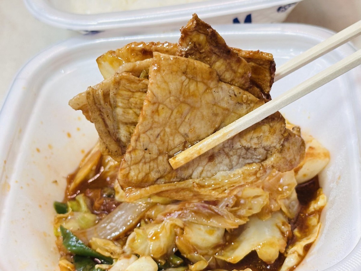松屋 回鍋肉定食 024.