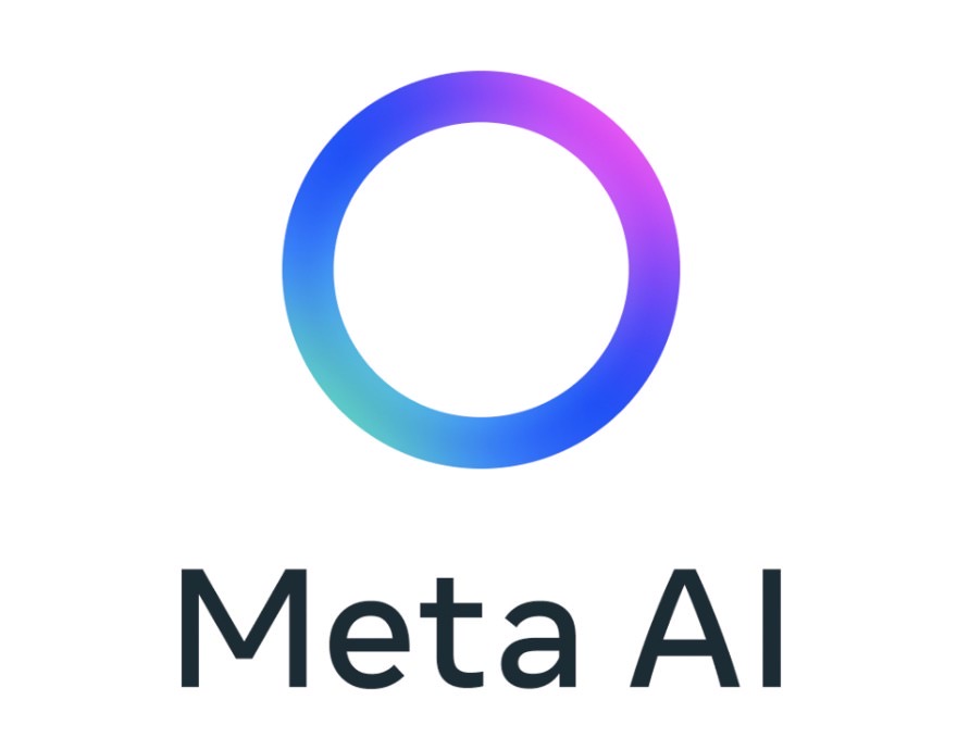 Meta ai logo.