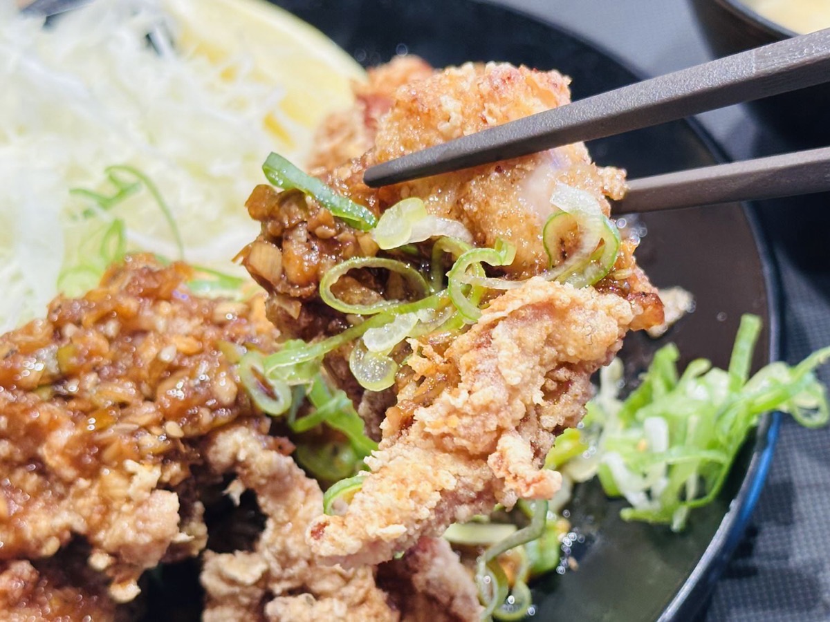 松のや 油淋鶏定食 007.