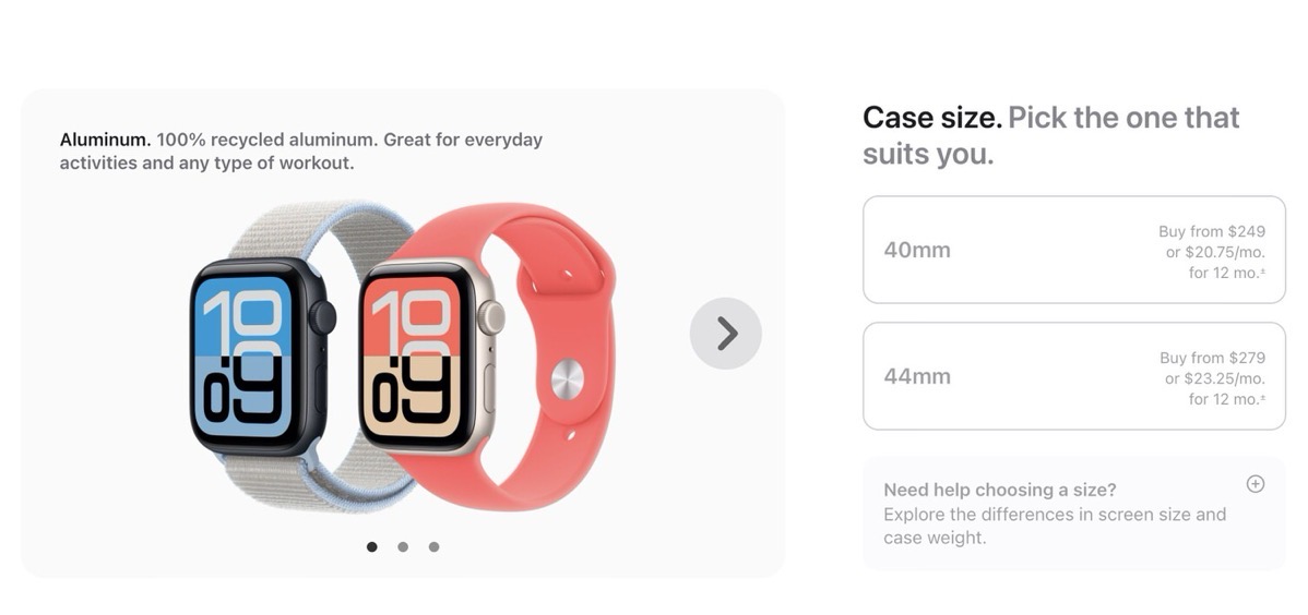 Apple watch se3 soldout.