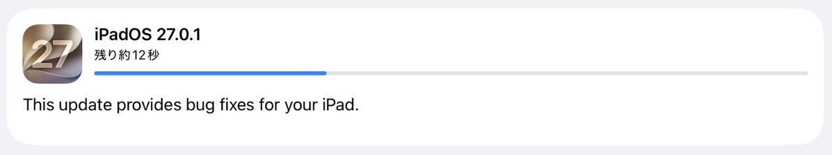 Ipados 27 0 1 002.