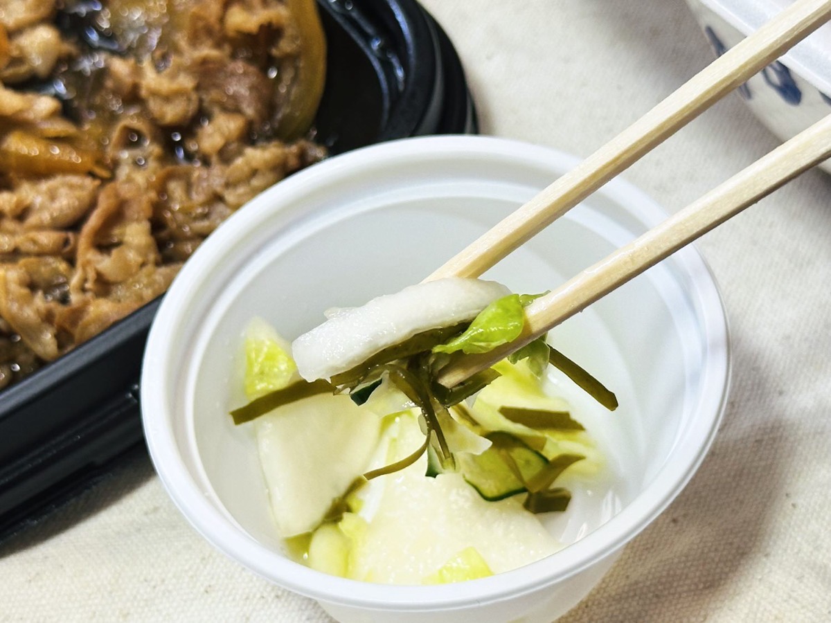 松屋 たっぷり牛皿定食 025.